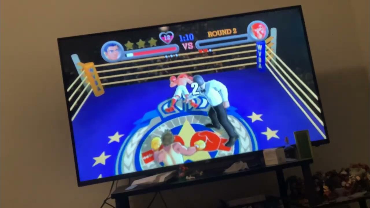 Punch out glass joe title defense fight YouTube