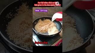 Coconut barfi recipe| Nariyal Barfi shorts tranding ytshorts viralvideo youtubeshorts