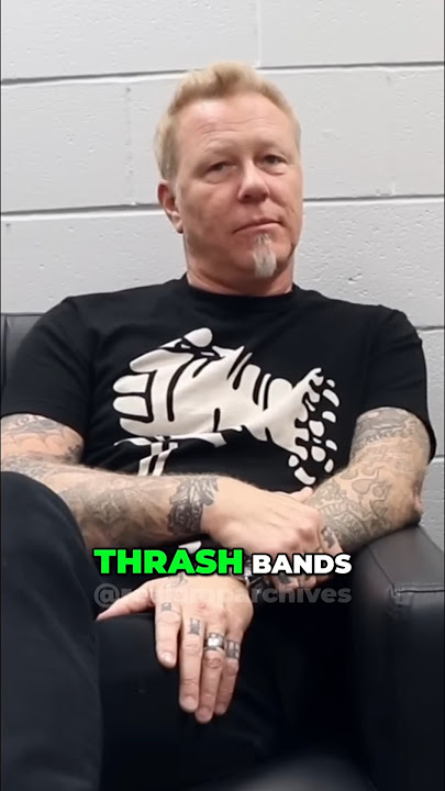 James Hetfield on His Favorite Thrash Bands