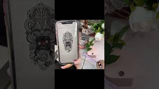 Print my tattoo stencil with Phomemo M08F printer.#tattoostyle #tattooartist
