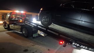 A Typical Evening for a Tow Truck Operator