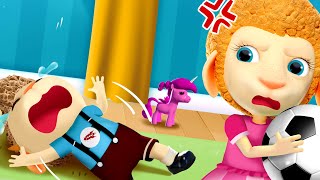 Dolly and Tommy Can't Share Toys | Funny Short Stories for Kids | Dolly and Friends Original