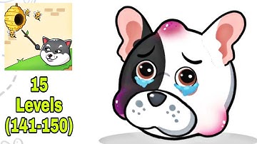 Doge Rescue: Draw To Save  -  Part 15 levels 141 to 150  Gameplay Walkthrough  ARMA (iOS & Android)