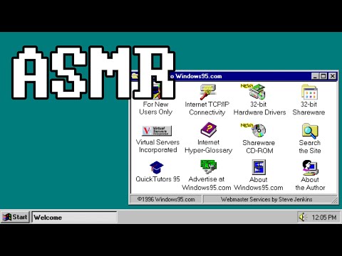 [ASMR] Relaxing Internet History - Browsing the Web of the 90's