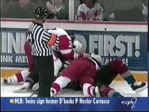 Roy vs Osgood EPIC fight April 1, 1998