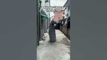 Blender 3D Camera Tracker Test
