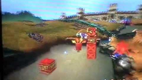 Crash Bandicoot 3 Warped Time Trial-Level 15 Double Header 0:48:83 (Final ver)