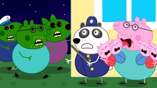 Zombie Apocalypse, What Happened To George Pig 🧟‍♀️ ?? Peppa Pig Funny Animation