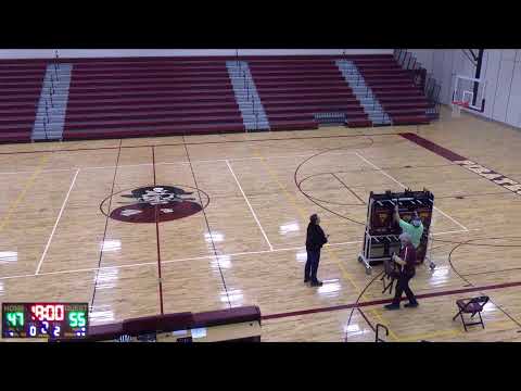 Waterloo High School vs New Glarus High School Mens Varsity Basketball