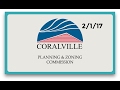 Coralville Planning &amp; Zoning Commission Meeting (Feb. 1, 2017)