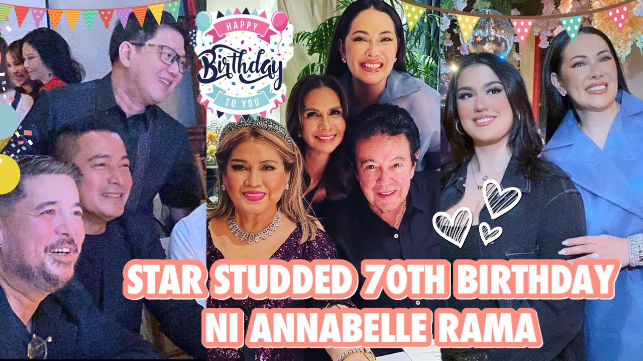 STAR STUDDED 70TH BIRTHDAY CELEBRATION NI ANNABELL RAMA, RUFFA AT ...