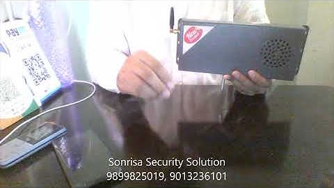 GSM Shutter Siren System Features