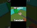 Minecraft Warden vs Every Golem#shorts
