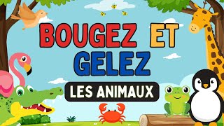 PAUSE ACTIVE (APQ): BOUGEZ et GELEZ -  LES ANIMAUX// Brain Break (DPA): Move & Freeze - Animals screenshot 3