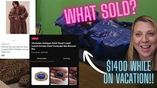 I SOLD $1400 While on Vacation as a Part Time Reseller! What Sold Over the Weekend