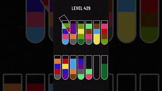Water sort puzzle game Level 429