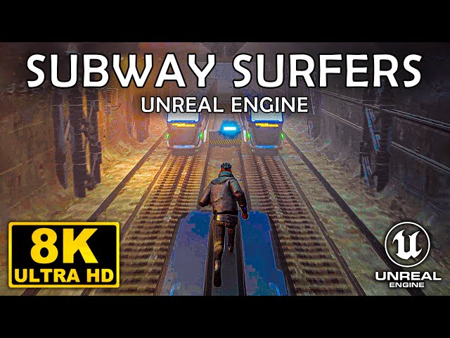 r recreates Subway Surfers using Unreal Engine, leaves viewers in  shock over final result