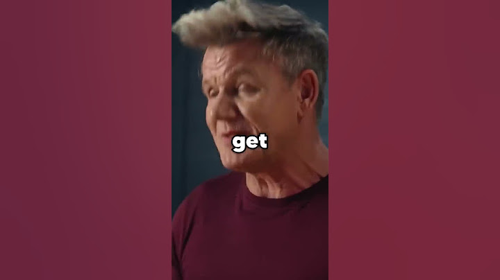 Gordon Ramsay's Best Meal