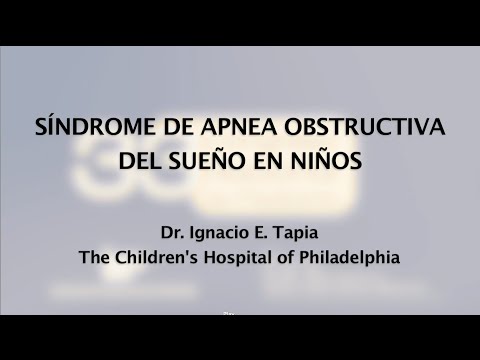 Vídeo: Síndrome De Apnea: Síntomas En Niños, Tratamiento, Consecuencias