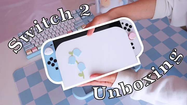 Nintendo Switch 2 Unboxing Review ASMR 🎮 Mario Kart World Edition [4K]