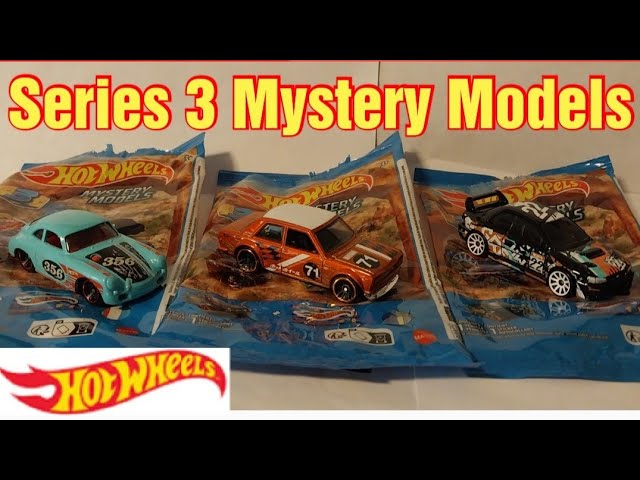 Unboxing 2023 Hot Wheels Series 3 Mystery Models Chase Datsun 510, Subaru,  & Porsche