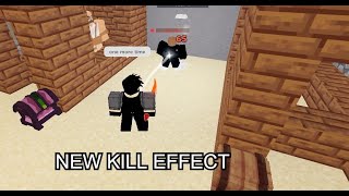 NEW KILL SOUND AND EFFECT (ROBLOX BEDWARS)