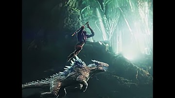 this fight :- absolute cinema #godzillaxkong #godzilla #kingkong #shorts #fyp #edit