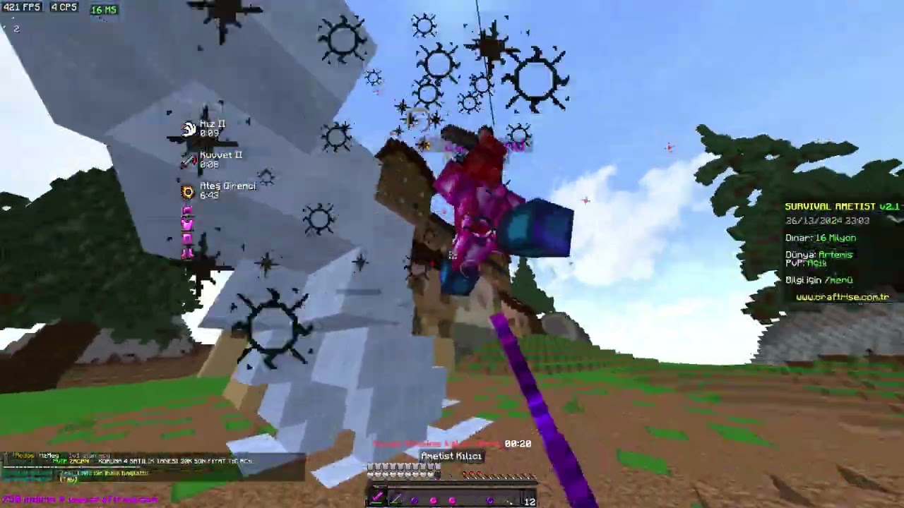 4X ZEHİR 6X KRAL DÜEL ARTE NT COMEBACK PVP - SURVİVAL AMETİST