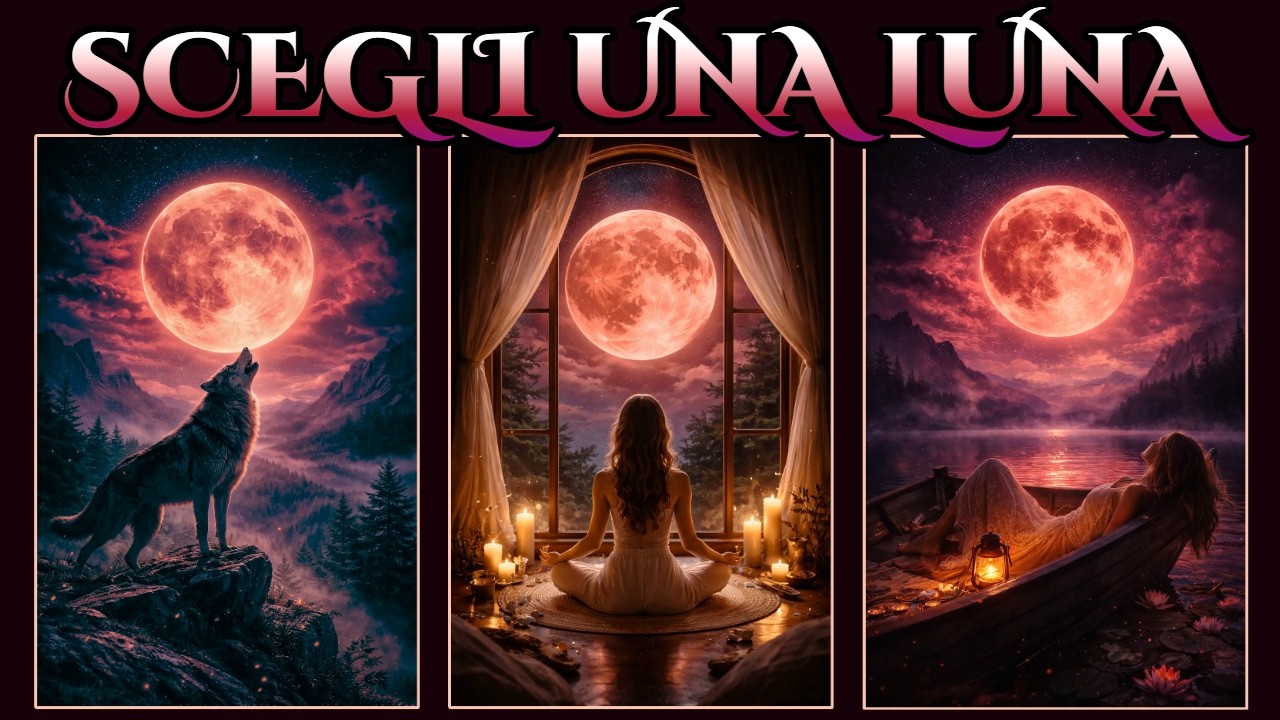 SCEGLI UNA LUNA 🌕🔴Un Messaggio IMPORTANTE ti Attende!
