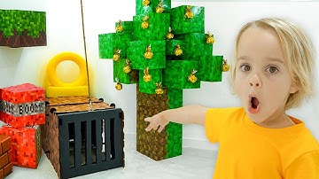 Chris e a mamã gigante no desafio do labirinto e outras histórias engraçadas e úteis para crianças