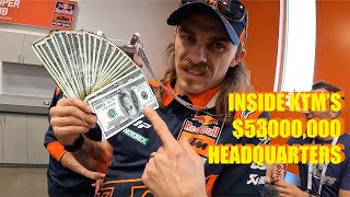 Inside KTM's $53,000,000 Headquarters!