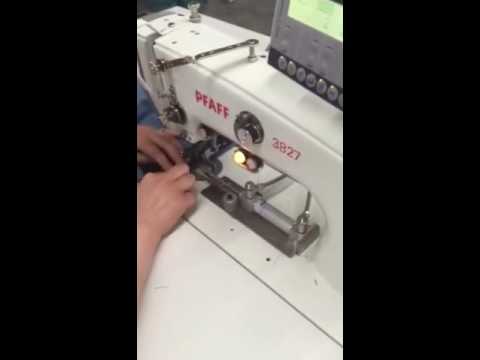 Pfaff Integrated sewing unit for closing side- and shoulder seams 3827