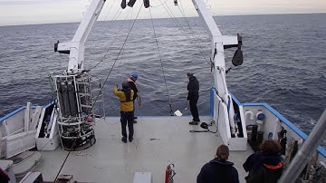 Argo float deployment at the Dyfamed site by Laboratoire d