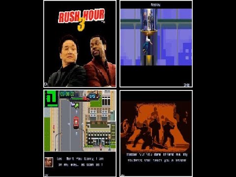 полное прохождение java игры  Час пик 3 - Rush Hour 3 java game