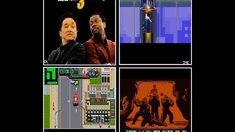 полное прохождение java игры  Час пик 3 - Rush Hour 3 java game