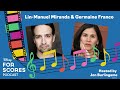 Capture de la vidéo Disney For Scores: Lin-Manuel Miranda And Germaine Franco