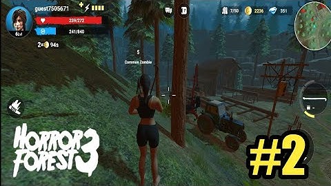 Horror Forest 3: MMO RPG Zombie Survival Gameplay (Android) part 2