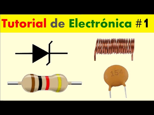 Componentes electrónicos: condensadores, resistencias, diodos, microchips y  inductores – Soloelectronicos kids