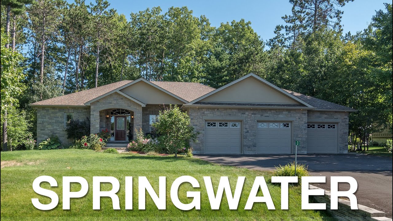 Springwater Real Estate Property Barrie Video Tours 2529 YouTube