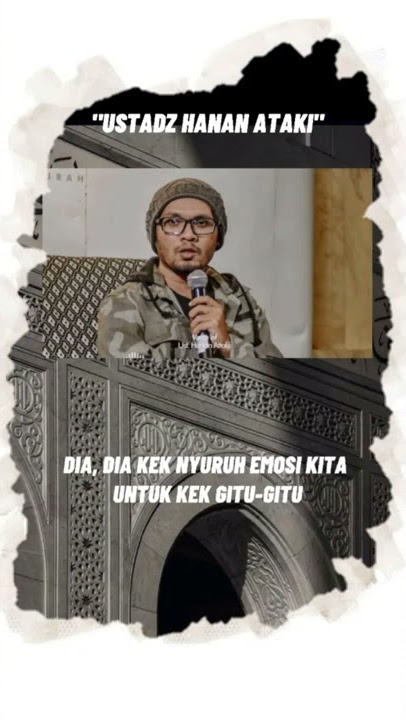 MOTIVASI, Inilah Obat Ketika Sakit Hati | USTAD HANAN ATTAKI