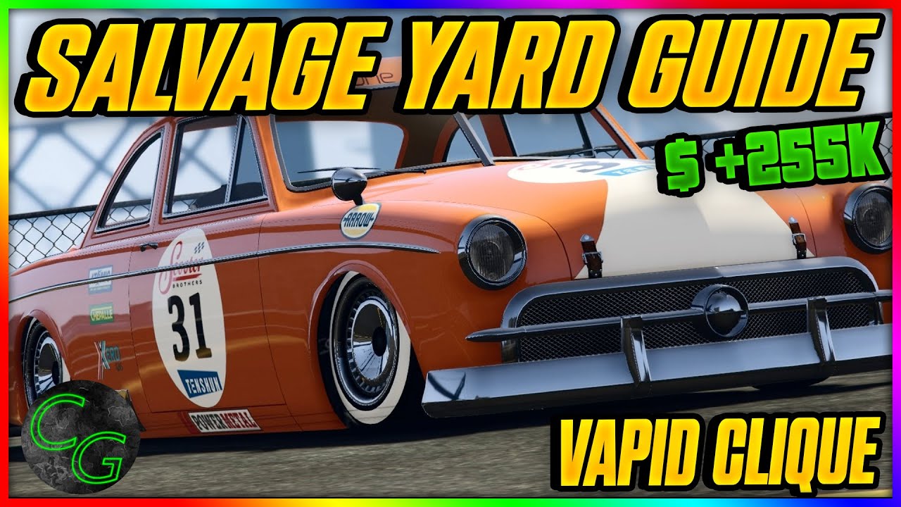 Fast $255k in GTA 5 Online: Master the Salvage Yard with Vapid