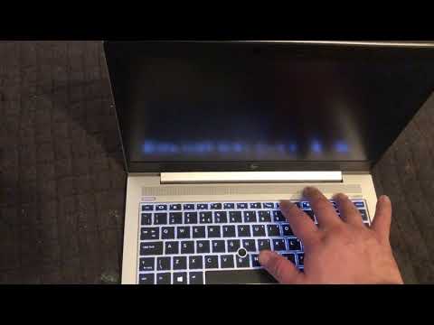 HP Elitebook 840 G6 | How To Enter Bios Configuration Settings
