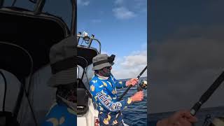 Jigging for Giants fishing boatlife jigging