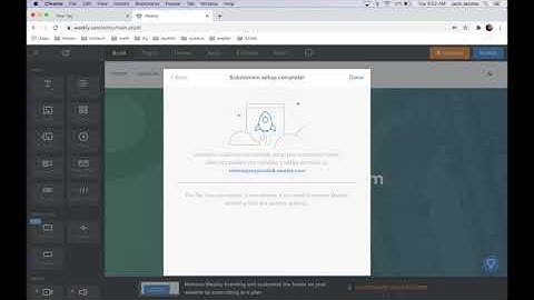 Weebly: Create an Account