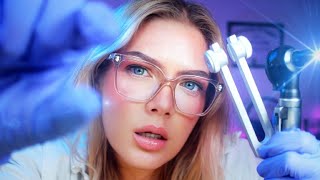 ASMR 360 Audio Ear Exam Close Your Eyes for Extreme Tingles | Otoscope, Ear Cupping &amp; Tapping