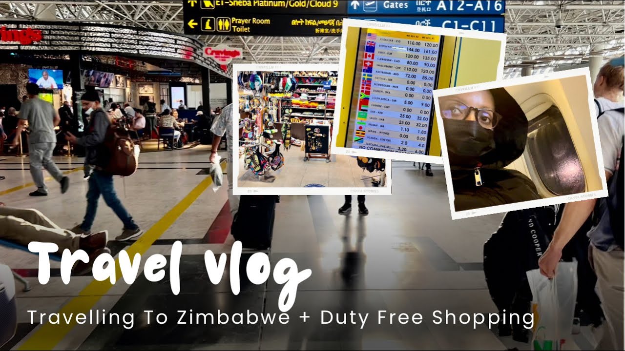 ⁣Travel Vlog | Duty free shopping | A trip to Zimbabwe #vlog #travel #shopping