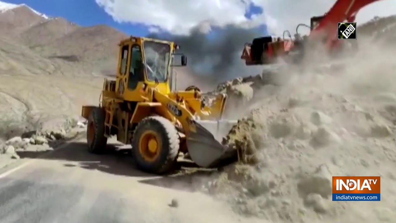 BRO making world`s highest motorable road in Ladakh a double lane pass