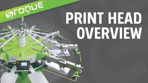 sRoque Screen Printing Press FAQ - sRoque Print Head Overview
