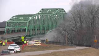 I 64 Boone Bridge Demolition In Saint Charles County, MO.