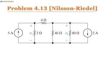 Problem 4.13 (Nilsson Riedel) Electric Circuits 10th Edition - Thevenin Equivalent